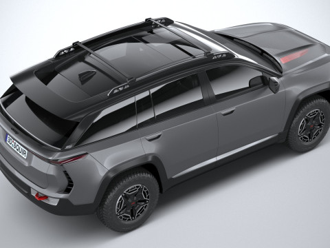 Jeep Wagoneer S Trailhawk 2025 3D 模型