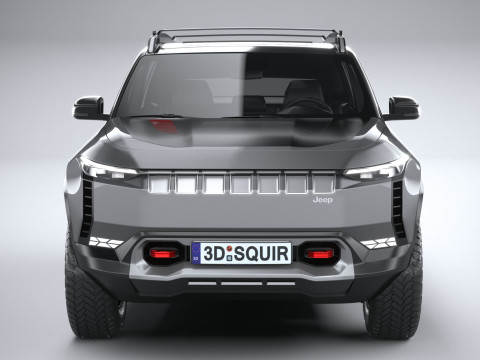 Jeep Wagoneer S Trailhawk 2025 3D 模型
