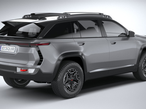 Jeep Wagoneer S Trailhawk 2025 3D 模型