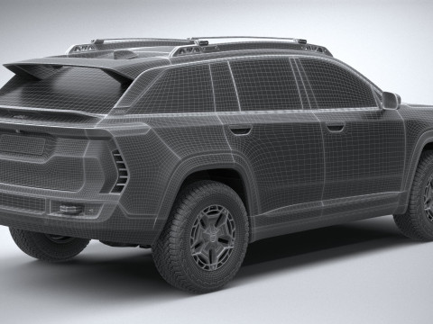 Jeep Wagoneer S Trailhawk 2025 3D 模型