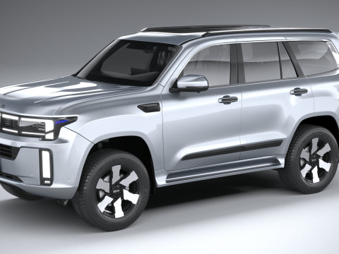 Baic Beijing BJ60e 2025 3D Model