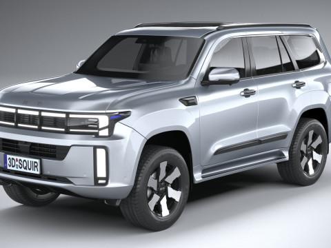 Baic Beijing BJ60e 2025 3D Модель