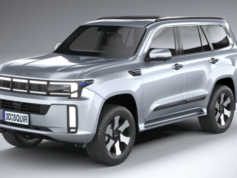 Baic Beijing BJ60e 2025 3D Model