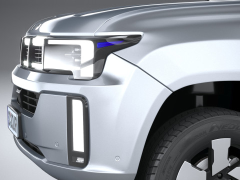 Baic Beijing BJ60e 2025 3D Модель