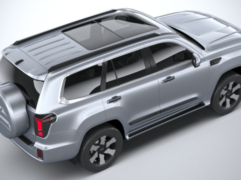 Baic Beijing BJ60e 2025 3D Модель