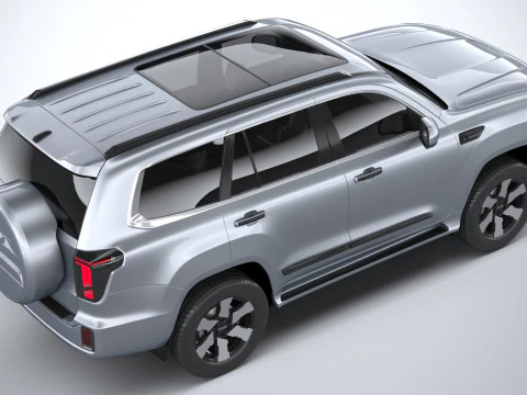 Baic Beijing BJ60e 2025 3D Model