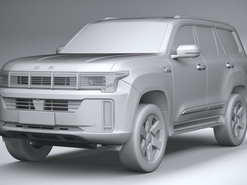 Baic Beijing BJ60e 2025 3D Модель