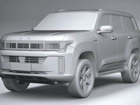 Baic Beijing BJ60e 2025 3D Model