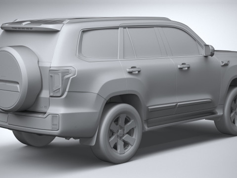 Baic Beijing BJ60e 2025 3D Модель