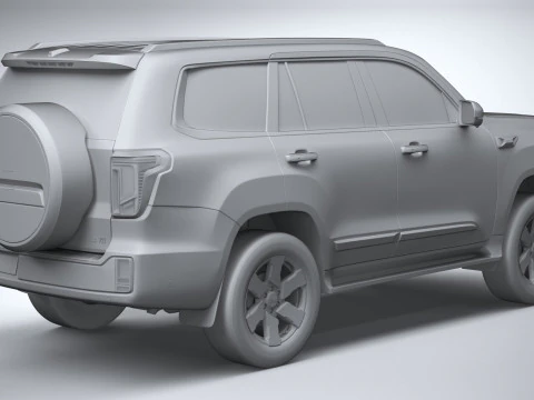 Baic Beijing BJ60e 2025 3D Model