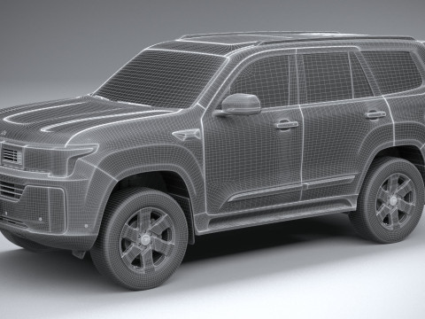 Baic Beijing BJ60e 2025 3D Модель