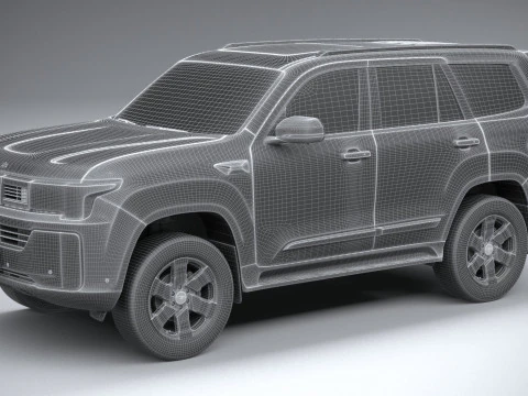 Baic Beijing BJ60e 2025 3D Model
