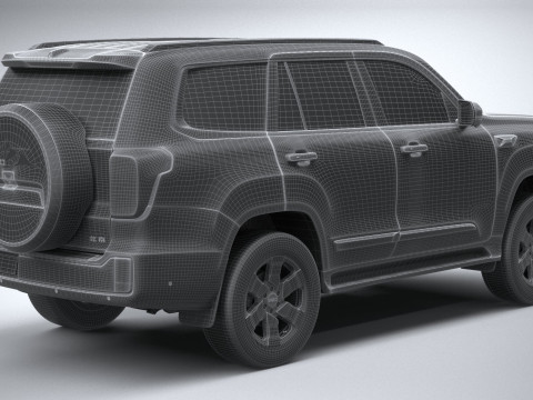 Baic Beijing BJ60e 2025 3D Модель
