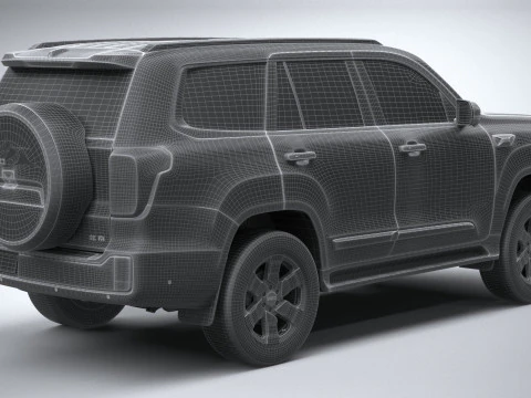 Baic Beijing BJ60e 2025 3D Model