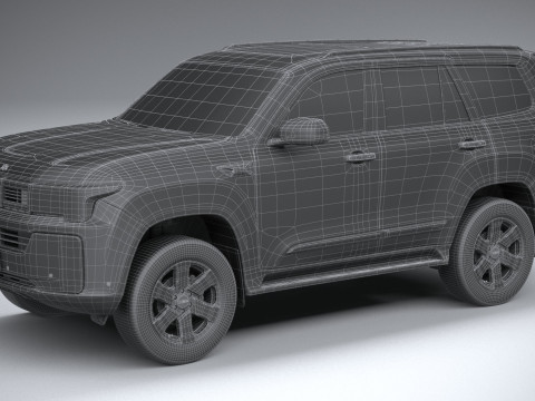 Baic Beijing BJ60e 2025 3D Модель