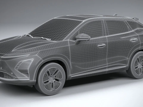 Omoda E5 2025 3D Model