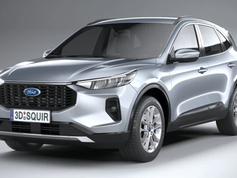 Kuga Basic 2025 3D Model