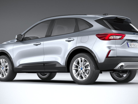 Kuga Basic 2025 Modelo 3D