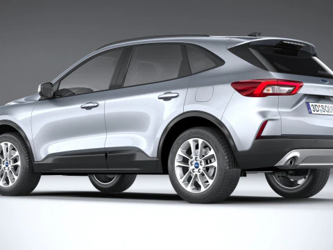 Kuga Basic 2025 3D Model
