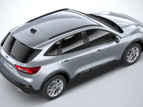 Kuga Basic 2025 3D Model