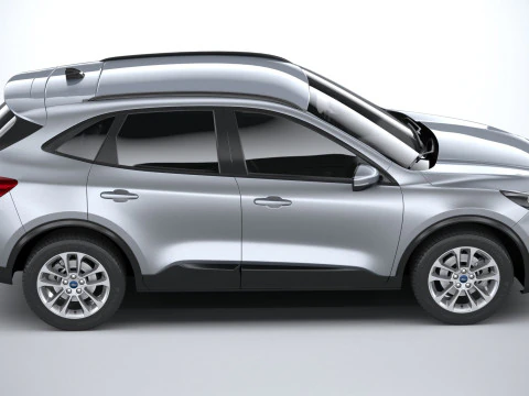 Kuga Basic 2025 3D Model