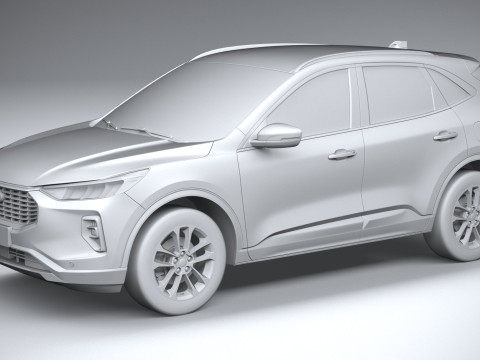 Kuga Basic 2025 Modelo 3D