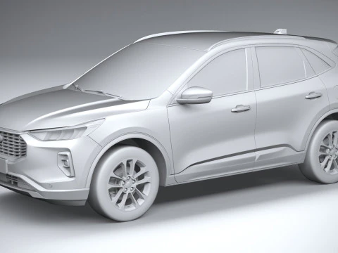 Kuga Basic 2025 3D Model