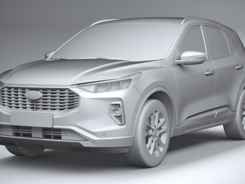 Kuga Basic 2025 Modelo 3D