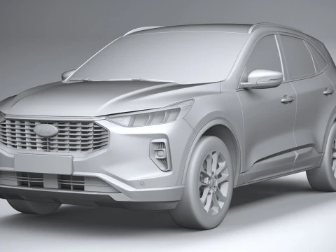 Kuga Basic 2025 3D Model