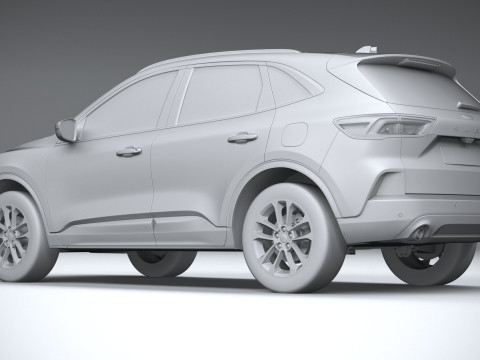 Kuga Basic 2025 Modelo 3D