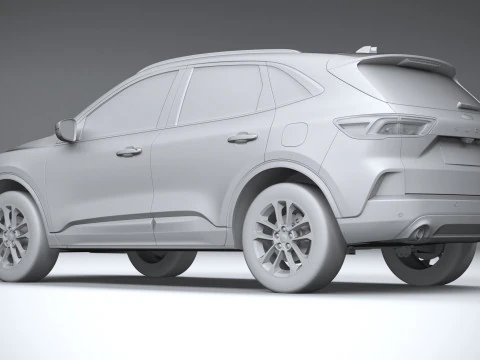 Kuga Basic 2025 3D Model
