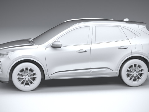 Kuga Basic 2025 Modelo 3D