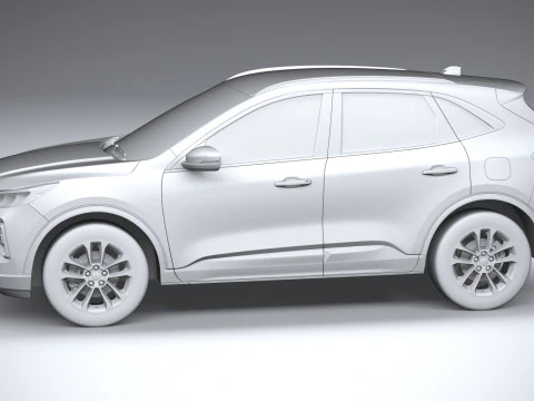 Kuga Basic 2025 3D Model