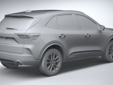 Kuga Basic 2025 Modelo 3D