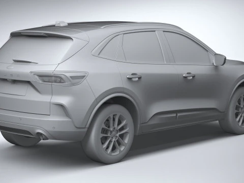 Kuga Basic 2025 3D Model