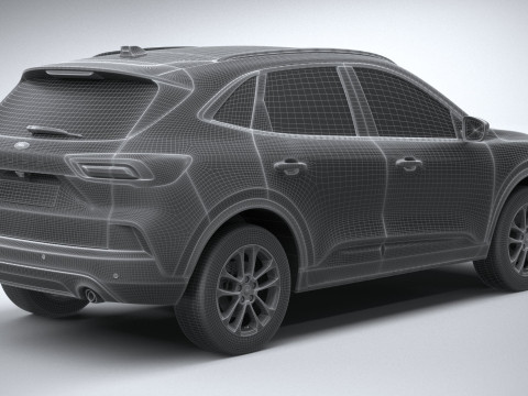Kuga Basic 2025 Modelo 3D