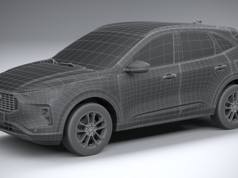 Kuga Basic 2025 Modelo 3D