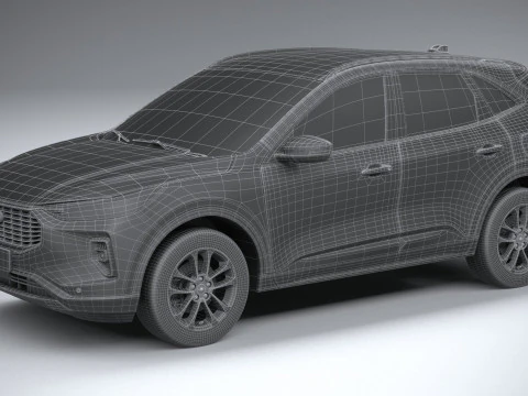 Kuga Basic 2025 3D Model
