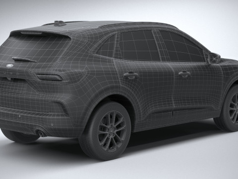 Kuga Basic 2025 Modelo 3D