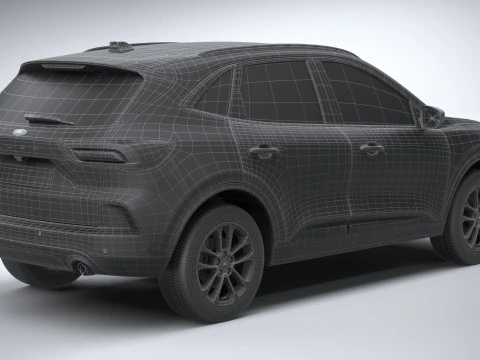 Kuga Basic 2025 3D Model
