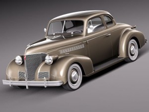 Chevrolet 1939 Coupe 3D Model