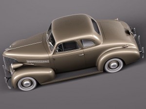 Chevrolet 1939 Coupe Modelo 3D