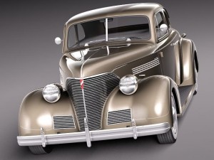 Chevrolet 1939 Coupe Modelo 3D