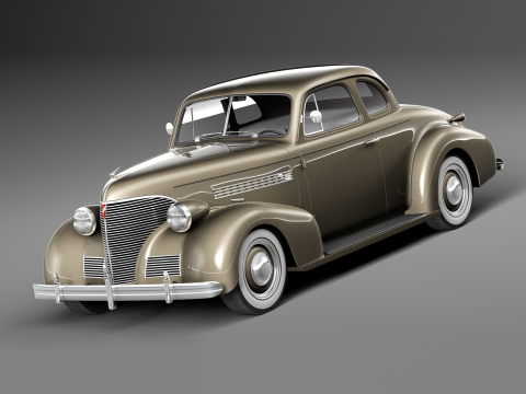 Chevrolet Coupe 1939 3D Modell