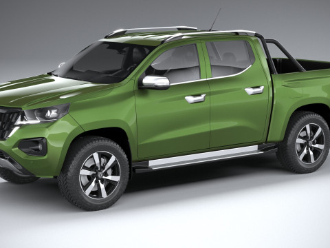 Peugeot Landtrek Long 2025 3D Model