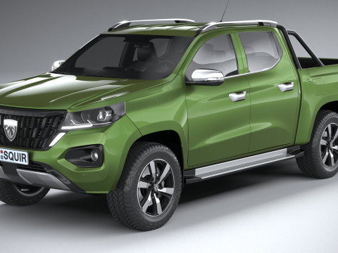 Peugeot Landtrek Long 2025 3D Model