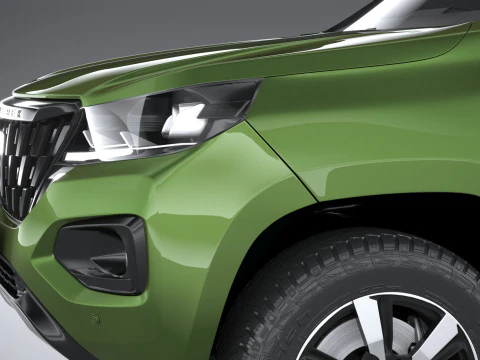 Peugeot Landtrek Long 2025 3D Model