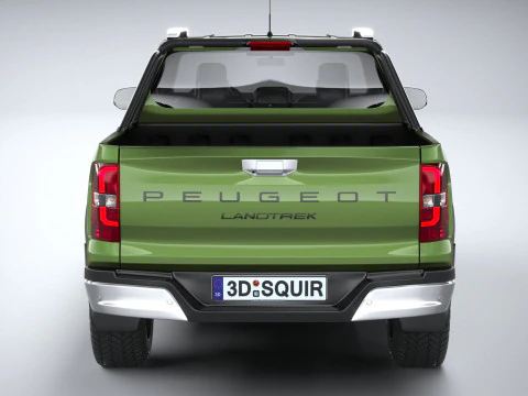Peugeot Landtrek Long 2025 3D Model