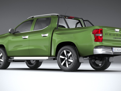 Peugeot Landtrek Long 2025 3D Model
