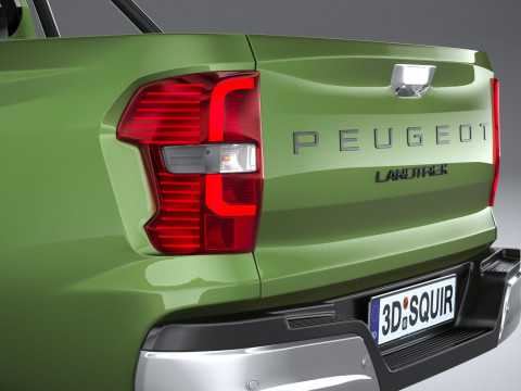 Peugeot Landtrek Long 2025 3D Model